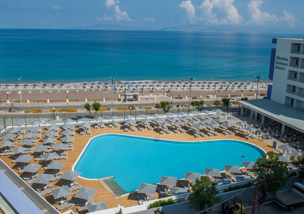 Rhodos Beach Hotel Buitenkant foto